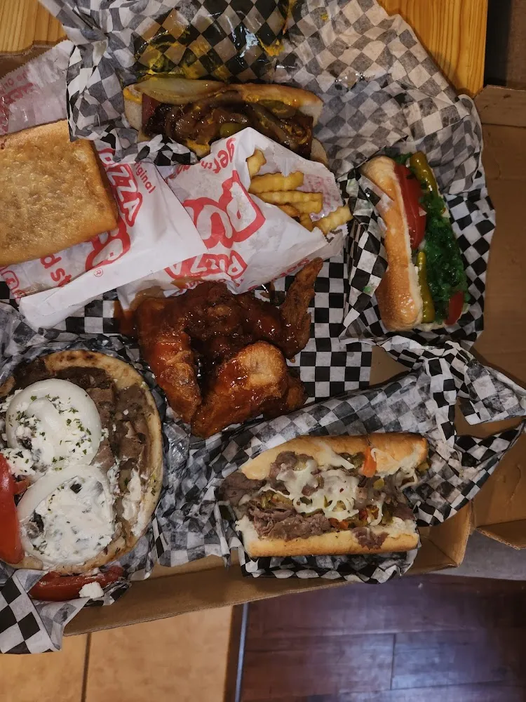 The Box Italian Beef Gyro Wings Hotdog Polish